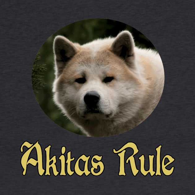 Akitas Rule by Naves